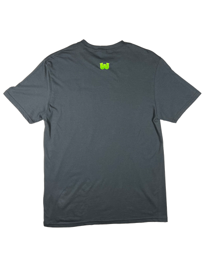 Wenches 24 Unisex Pocket Tee Lime Back